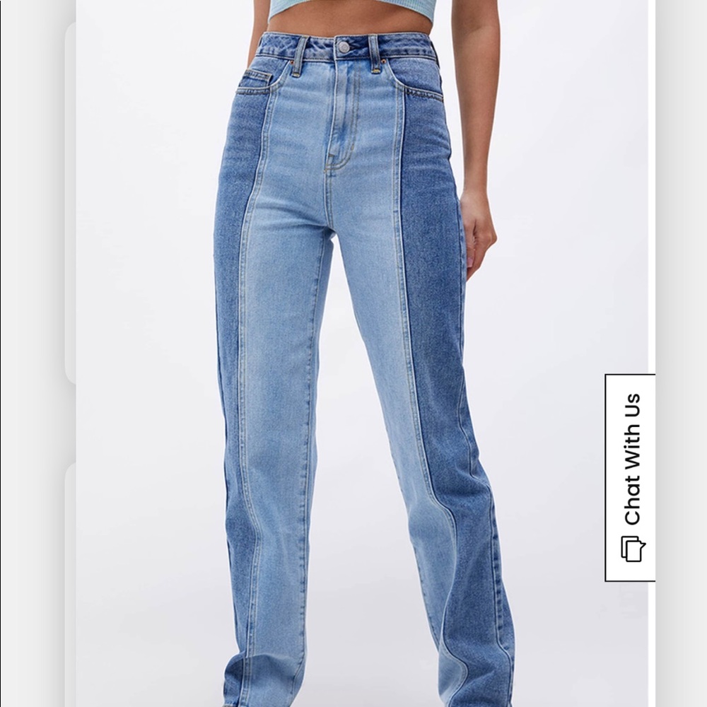 PACSUN Two-toned boyfriend jeans
